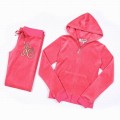 Juicy Couture Tracksuits Crown Logo Velour Pink 2151