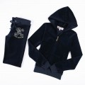 Juicy Couture Tracksuits JC Logo Velour Regal 2153
