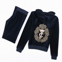 Juicy Couture Tracksuits Crest JC Logo Velour Regal 2154 Juicy Couture Tracksuits Crest JC Logo Velour Regal 2154