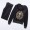 Juicy Couture Tracksuits Crest JC Logo Velour Black 2154