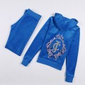 Juicy Couture Tracksuits JC Velour Blue 2156