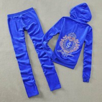 Juicy Couture Tracksuits Crown JC Velour Blue 6002 Juicy Couture Tracksuits Crown JC Velour Blue 6002