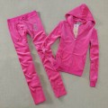 Juicy Couture Tracksuits Crown JC Velour Pink 6002