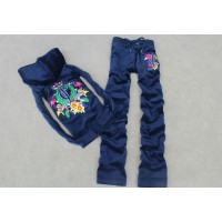 Juicy Couture Tracksuits JC Flowers Velour Regal 7171 Juicy Couture Tracksuits JC Flowers Velour Regal 7171