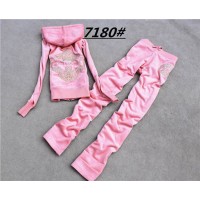 Juicy Couture Tracksuits Diamante Logo Velour Light Pink 7180 Juicy Couture Tracksuits Diamante Logo Velour Light Pink 7180