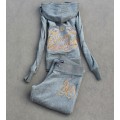 Juicy Couture Tracksuits Crown JC Velour Gray 801