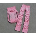 Juicy Couture Tracksuits Crown Characters Velour Light Pink 802