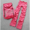Juicy Couture Tracksuits Crown Characters Velour Pink 802