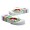 Juicy Couture Flip Flops Rainbow & Red Bow White