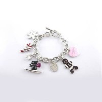 Juicy Couture Jewelry Cute Accessories Toggle Silver Bracelet Juicy Couture Jewelry Cute Accessories Toggle Silver Bracelet
