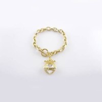Juicy Couture Jewelry Signature Heart Gold Bracelet Juicy Couture Jewelry Signature Heart Gold Bracelet
