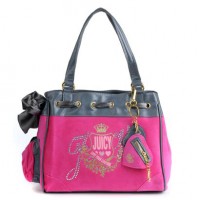 Juicy Couture Daydreamer Love Your Couture Handbag Hot Pink Juicy Couture Daydreamer Love Your Couture Handbag Hot Pink