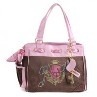 Juicy Couture Daydreamer Love Your Couture Handbag Brown/Pink