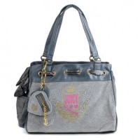 Juicy Couture Daydreamer Love Your Couture Handbag Grey Juicy Couture Daydreamer Love Your Couture Handbag Grey