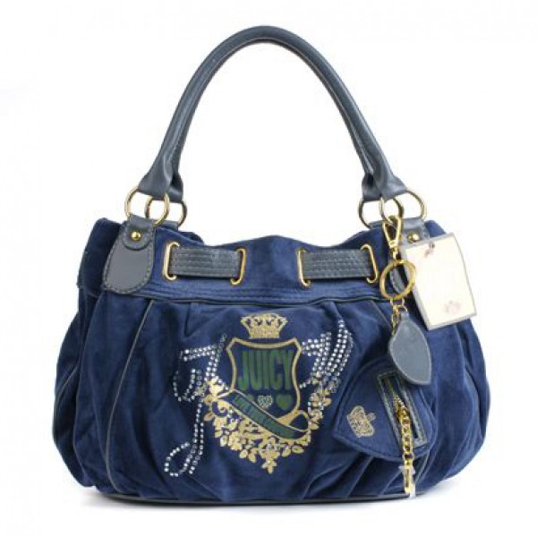 Juicy Couture Handbags Love Your Couture Freestyle Handbag Navy Blue