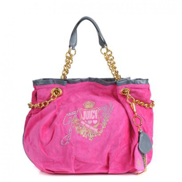 Juicy Couture Handbags Love You Couture Hobo Handbag Hot Pink