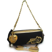 Juicy Couture Crossbody Bags Shiny Signature & Heart Black