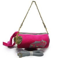 Juicy Couture Crossbody Bags Shiny Signature & Heart Deep Pink Juicy Couture Crossbody Bags Shiny Signature & Heart Deep Pink