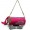 Juicy Couture Crossbody Bags Shiny Signature & Heart Deep Pink