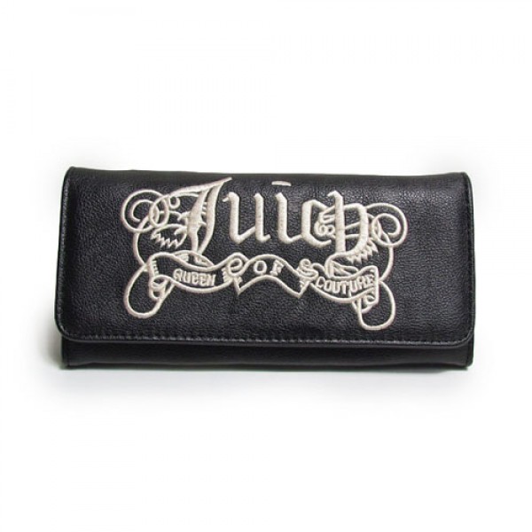 Juicy Couture Wallets Signature Daydreamer Black Leather