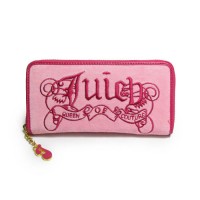 Juicy Couture Wallets Daydreamer Velour Pink Fashion Juicy Couture Wallets Daydreamer Velour Pink Fashion