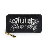 Juicy Couture Wallets Daydreamer Velour Black Juicy Couture Wallets Daydreamer Velour Black