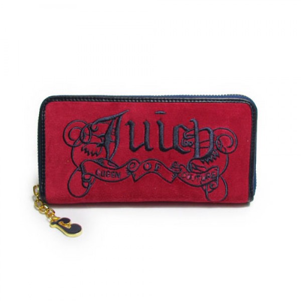 Juicy Couture Wallets Daydreamer Velour Red
