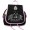 Juicy Couture Backpack Velour Crest Large Black/Pink