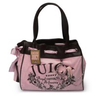 Juicy Couture Daydreamer Signature Handbag Pink Discount Juicy Couture Daydreamer Signature Handbag Pink Discount