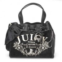 Juicy Couture Daydreamer Signature Handbag Black Juicy Couture Daydreamer Signature Handbag Black