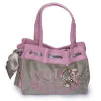 Juicy Couture Daydreamer Signature Handbag Gray Juicy Couture Daydreamer Signature Handbag Gray