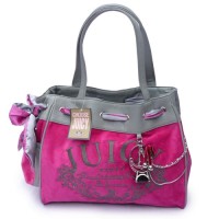 Juicy Couture Daydreamer Signature Handbag Red/Gray Juicy Couture Daydreamer Signature Handbag Red/Gray