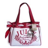 Juicy Couture Daydreamer Signature PU Handbag White Juicy Couture Daydreamer Signature PU Handbag White