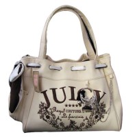 Juicy Couture Daydreamer Signature PU Handbag Beige Juicy Couture Daydreamer Signature PU Handbag Beige