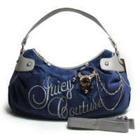 Juicy Couture Crossbody Bags Mini Signature & Silver Ring Medium Blue Hobo Juicy Couture Crossbody Bags Mini Signature & Silver Ring Medium Blue Hobo