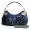 Juicy Couture Crossbody Bags Mini Signature & Silver Ring Medium Blue Hobo