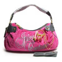 Juicy Couture Crossbody Bags Mini Signature & Golden Ring Deep Pink Hobo Juicy Couture Crossbody Bags Mini Signature & Golden Ring Deep Pink Hobo