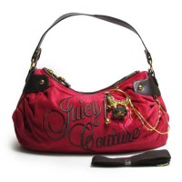 Juicy Couture Crossbody Bags Mini Signature & Golden Ring Red Hobo Juicy Couture Crossbody Bags Mini Signature & Golden Ring Red Hobo