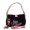 Juicy Couture Crossbody Bags Rose Embroidery & Tassel Black/Pink Hobo