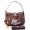 Juicy Couture Crossbody Bags Rose Embroidery & Tassel Chocolate Hobo