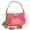 Juicy Couture Crossbody Bags Rose Embroidery & Tassel Hot Pink Hobo