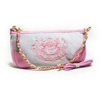 Juicy Couture Crossbody Bags Chained Scottie Gray/Pink Juicy Couture Crossbody Bags Chained Scottie Gray/Pink