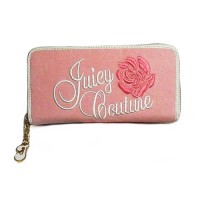 Juicy Couture Wallets Velour Flower Beauty Pink Juicy Couture Wallets Velour Flower Beauty Pink