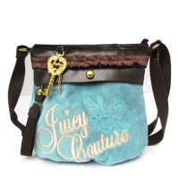 Juicy Couture Crossbody Bags Velour "Juicy" Light Blue Juicy Couture Crossbody Bags Velour "Juicy" Light Blue