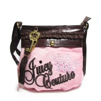 Juicy Couture Crossbody Bags Velour "Juicy" Light Pink Juicy Couture Crossbody Bags Velour "Juicy" Light Pink