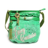Juicy Couture Crossbody Bags Velour "Juicy" Green