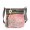 Juicy Couture Crossbody Bags Velour "Juicy" Pink/Gray