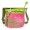 Juicy Couture Crossbody Bags Velour "Juicy" Pink/Green