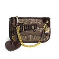 Juicy Couture Wallets Signature & Chain Coffee Wristlet Juicy Couture Wallets Signature & Chain Coffee Wristlet