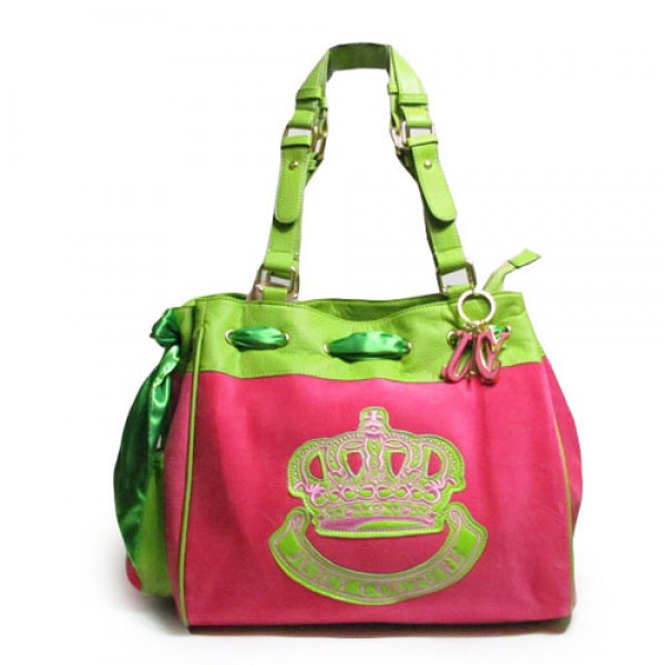 Juicy Couture Daydreamer Crest Fuschia Handbag